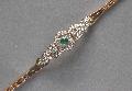 Vintage Diamond And Gold Bracelet